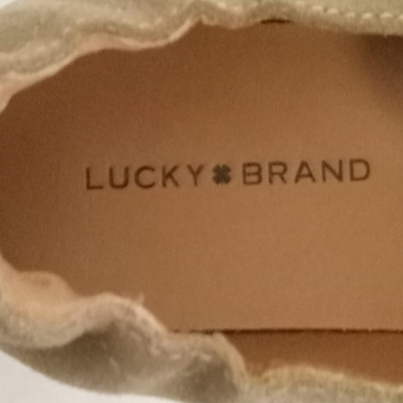 Lucky Brand Lindai womens slip on shoes flats loafers comfy EUC sz 7 - Picture 4 of 5